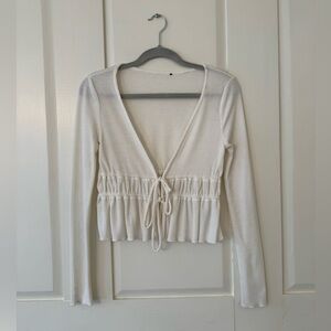 Forever 21 Front Tie Long Sleeve